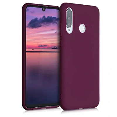 Afbeelding van kwmobile telefoonhoesje geschikt voor Huawei P30 Lite Hoesje smartphone Back cover in bordeaux violet
