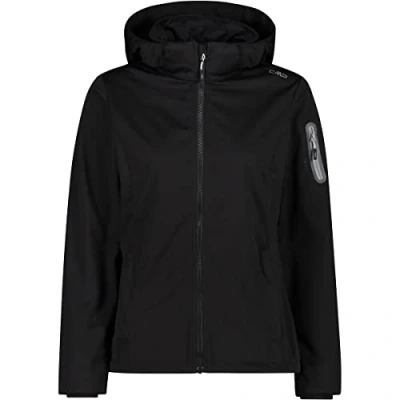 Afbeelding van CMP ZIP HOOD Softshelljas, Dames, Maat: 40, Schwarz