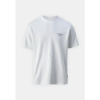 Afbeelding van Jack &amp; Jones Premium Jprblachad CREW NECK TEE Tshirt print, Heren, Maat: Small, Bright white