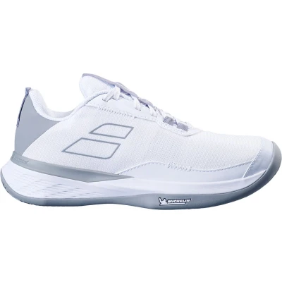Afbeelding van Babolat SFX EVO Tennisschoenen voor kleibanen, Dames, Maat: 41, White lunar grey Textiel