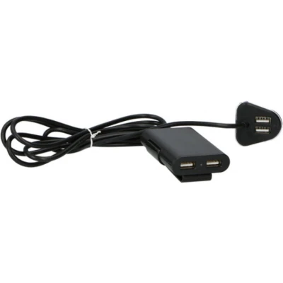 Afbeelding van All Ride USB Autolader 12V/24V 4.8A AB Duo Port