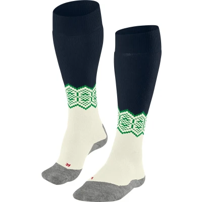 Afbeelding van Falke SK2 Intermediate Skiing Kniekousen Off white, Heren, Maat: 39 41, white