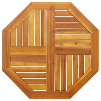 Afbeelding van vidaXL Tafelblad achthoekig 70x70x2 cm massief acaciahout
