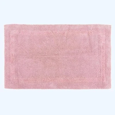 Afbeelding van Homescapes XXL badmat roze 70x120 cm gemaakt van 100% katoen