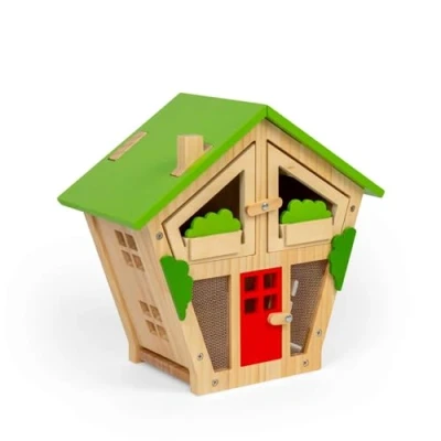 Afbeelding van Bigjigs Houten Insectenhuisje, 7dlg.