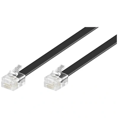 Afbeelding van 10 m Telefoonkabel RJ12