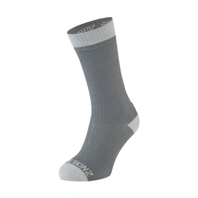 Afbeelding van Seal Skinz Waterdicht Warm Weather Mid Length Sock Sokken Unisex Volwassenen Unisex, grijs.