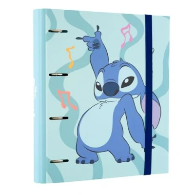 Afbeelding van Grupo Erik Stitch map met 4 ringen, hardcover 32 x 27 cm Schoolbenodigdheden, kantoorbenodigdheden, A4