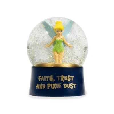Afbeelding van Half Moon Bay Sneeuwbal Fee Bell Sneeuwballen en glazen ornamenten Kerstsneeuwbal voor vrouwen Peter Pan Disney cadeaus Tinkerbell geschenken