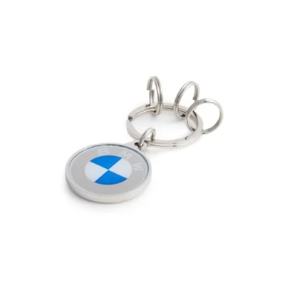 Afbeelding van BMW 80272454773 sleutelhanger met logo in drie kleuren