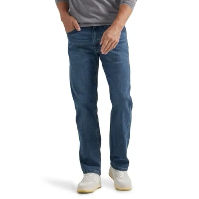 Afbeelding van Wrangler Authentics Klassieke herenjeans met comfortabele tailleband, Oceaan Blauw