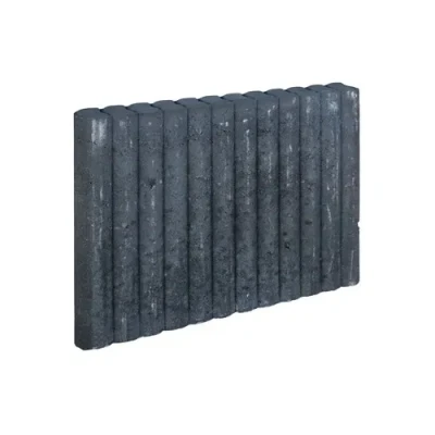 Afbeelding van 5 stuks! Mini palissadeband zwart 6x40x50 cm Gardenlux