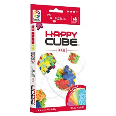 Afbeelding van SmartGames Happy Cube Pro 6 puzzels 3D