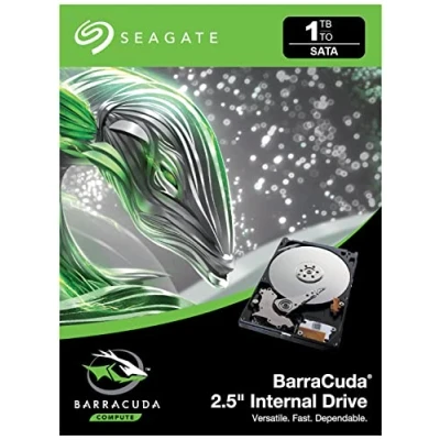 Afbeelding van Seagate Barracuda HDD SATA /s 2,5inch hoogte cache BLK single pack (1 TB, 2.5&quot;), Harde schijf