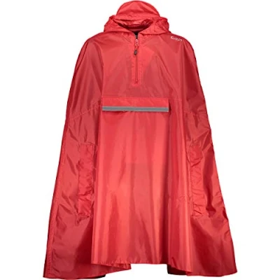 Afbeelding van CMP Regenponcho voor kinderen, met vaste capuchon, poncho, uniseks, kinderen en tieners