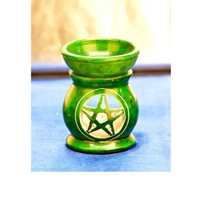 Afbeelding van Aromalamp pentagram groen