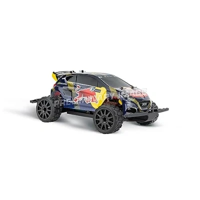 Afbeelding van Carrera RC 370183022 Red Bull Peugeot WRX 208 1:18 modelauto voor beginners Elektro Rallywagen