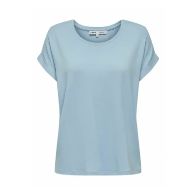 Afbeelding van Only T shirt Onlmoster S/s O neck Top Noos Jrs 15106662 Clear Sky Dames Maat XS