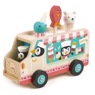 Afbeelding van Tender leaf toys ijscowagen