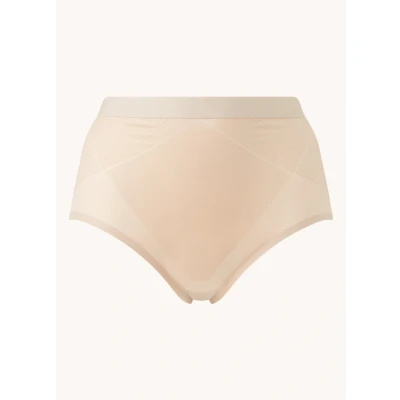 Afbeelding van SPANX dames Thinstincts 2.0 high waisted naadloze corrigerende slip in de kleur Beige, maat: L