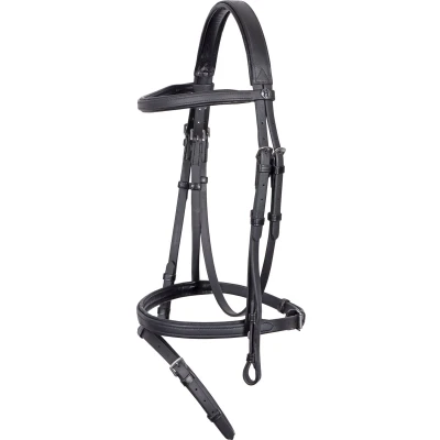 Afbeelding van Harry&#039;s Horse Hoofdstel Easy Care Zwart Cob