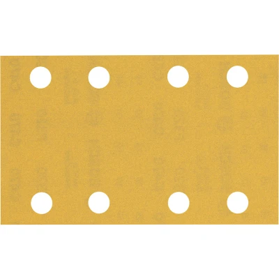 Image de BOSCH 2608900884 Feuille abrasive Expert C470 Best for Wood and Paint, 80 x 133 mm, 320 grit, 8 holes (10 pcs)
