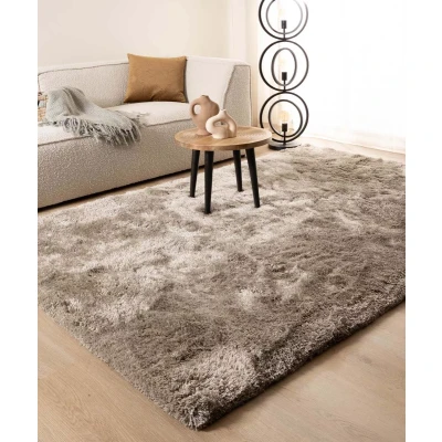 Afbeelding van Shaggy Vloerkleed Meadow Grijs 200x300 Cm