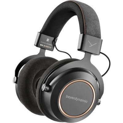Afbeelding van Beyerdynamic Draadloze Bluetooth hoofdtelefoon Amiron Zwart en koper