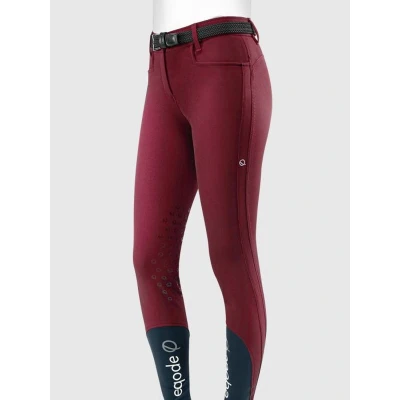 Afbeelding van Eqode Rijbroek Delma Knee Grip Blauw 34