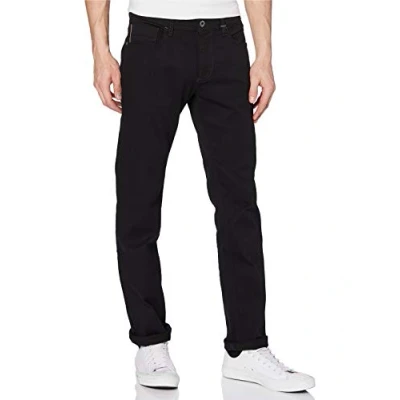 Afbeelding van camel active Houston Straight leg jeans, Heren, Maat: 40x30, Black
