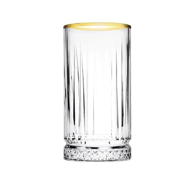 Afbeelding van Pasabahce Elysia Golden Touch Drinkglazen 450cc