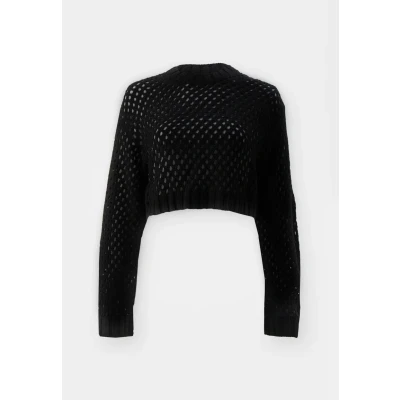 Afbeelding van ONLY Onlsmilla Short Trui, Dames, Maat: XS, Black