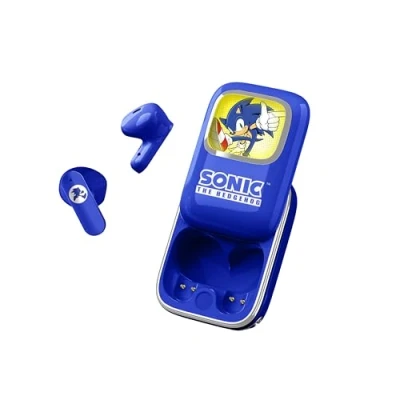 Afbeelding van Sonic TWS earpods slide open oplaadcase met LED verlichting touch control extra eartips