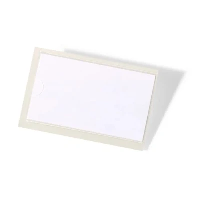 Afbeelding van Durable Pocketfix Labelhouder, zelfklevend, 43 x 74 mm, 10 stuks