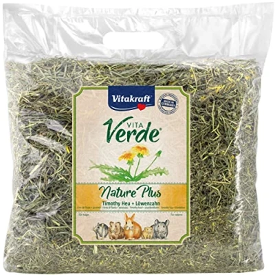 Afbeelding van Vitakraft Vita Verde Hooi 500 g Ruwvoer 6 x Paardebloem