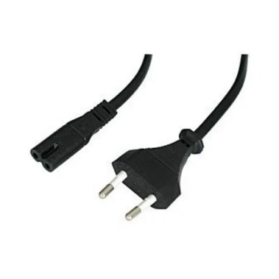 Image de LINDY alimentation Câble de raccordement [1x fiche Euro mâle 1x prise femelle C7] 3.00 m noir