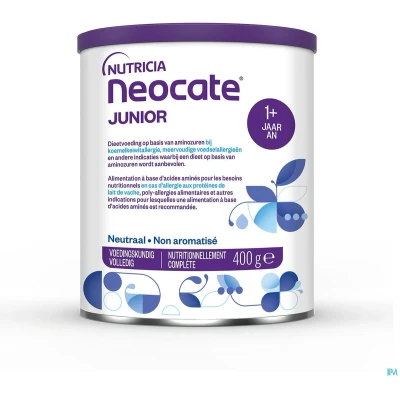 Afbeelding van Nutricia Neocate Junior Neutraal 400GR