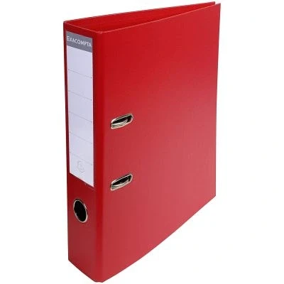 Image de Exacompta 53745E Set de 10 Classeurs à levier PremTouch en PVC format 32x29 cm Rouge
