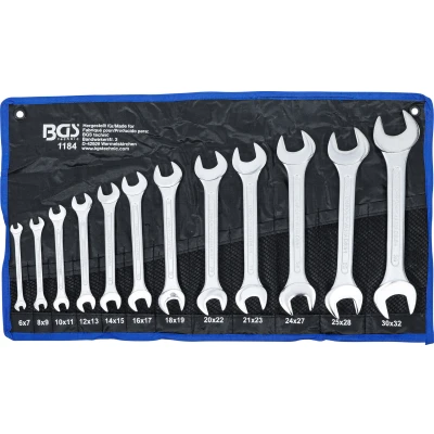 Afbeelding van BGS Steeksleutelset 6x7 30x32 mm 12 delig
