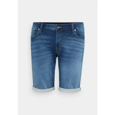 Afbeelding van JACK&amp;JONES PLUS JJIRICK JJICON I.K. SHORTS GE 132 SN PLS Heren Broek Blue Denim