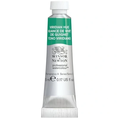 Afbeelding van Winsor &amp; Newton Professional Watercolour Tube 5 ml Guignet Green Shade