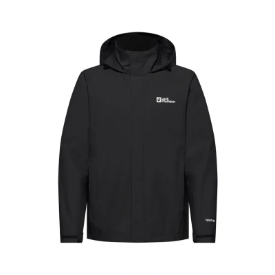 Afbeelding van Jack Wolfskin Trailtime Regenjas, Heren, Maat: Small, Black