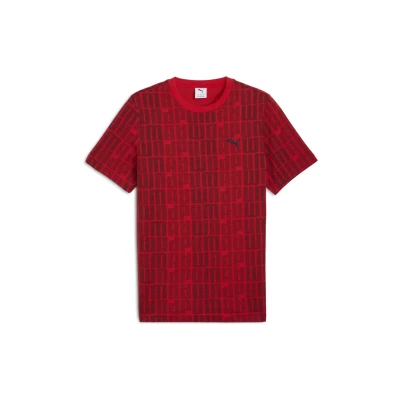 Afbeelding van Puma Essentials LOGO LAB Tshirt print, Heren, Maat: Small, For all time red
