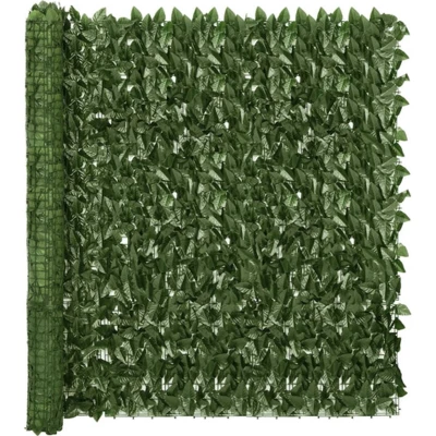 Afbeelding van vidaXL Balkonscherm Donkergroen 500 x 150 cm