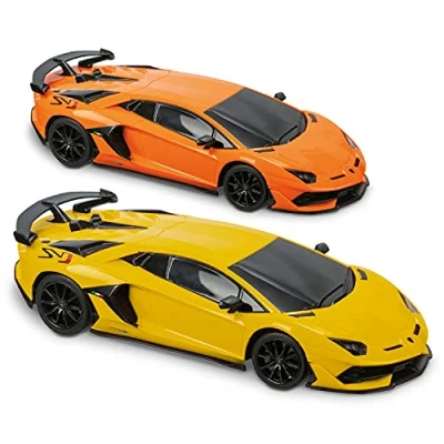 Afbeelding van MONDO Motors, Lamborghini SVJ, model in schaal 1:24, tot 8 km/u snelheid, speelgoed voor kinderen 63635