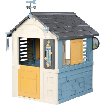 Afbeelding van Smoby 4 Seasons Playhouse Seizoenen huis Windmeter Regenmeter Speelhuis