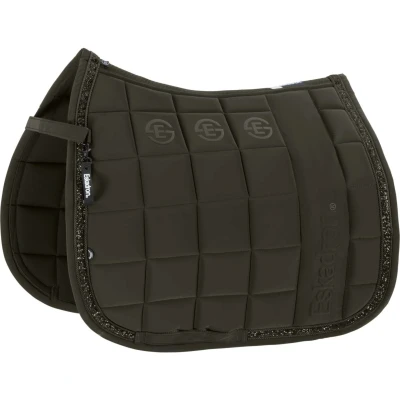 Afbeelding van Eskadron Zadeldekje Dynamics Big Square Jewel Dressuur Olive Full Agradi.be