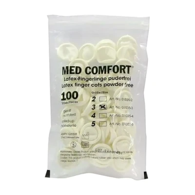 Afbeelding van Medeco Vingerling latex maat L 100 Stuks