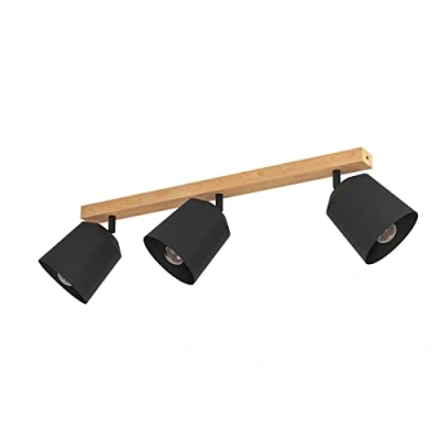 Afbeelding van EGLO Cotorro Spot E27 84 cm Bruin/Zwart