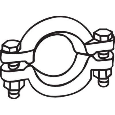 Afbeelding van Bosal Uitlaatklem 254 702